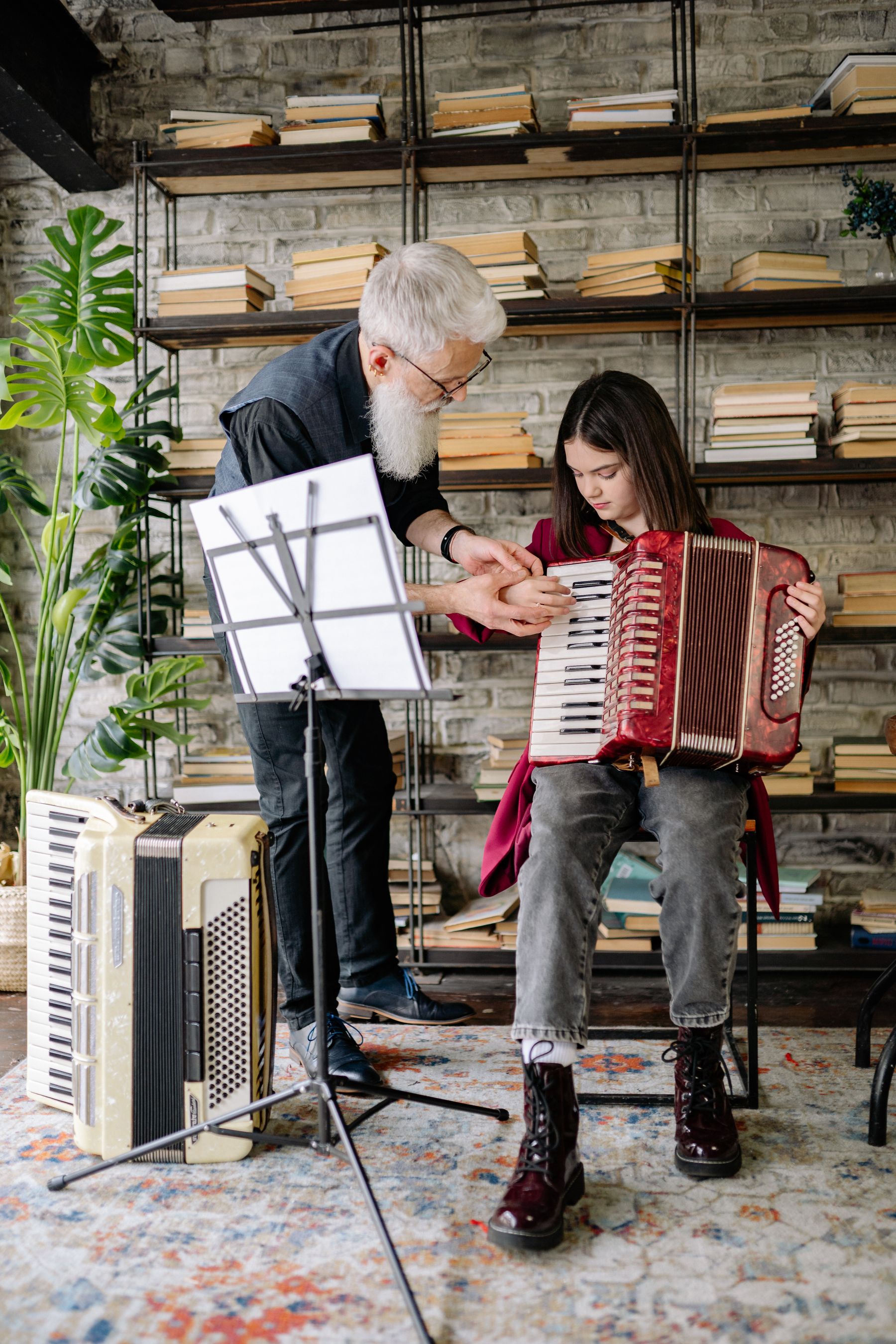 Accordion lessons