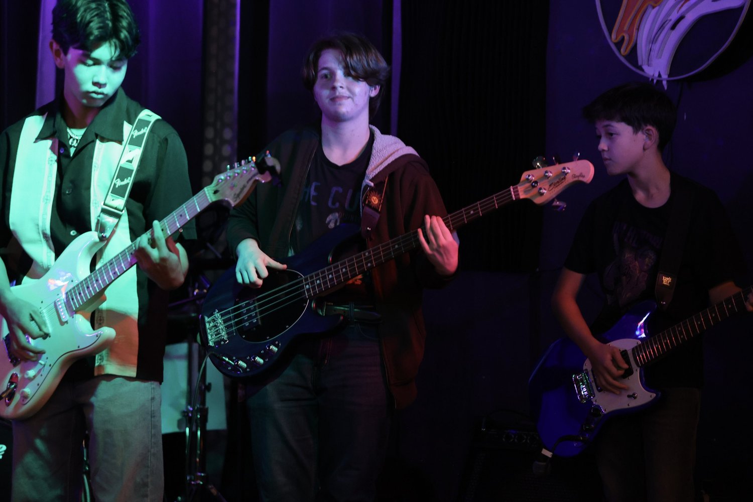 Rock Lab ensemble on stage